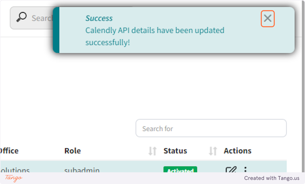 Finally you have successfully Integration with Calendly