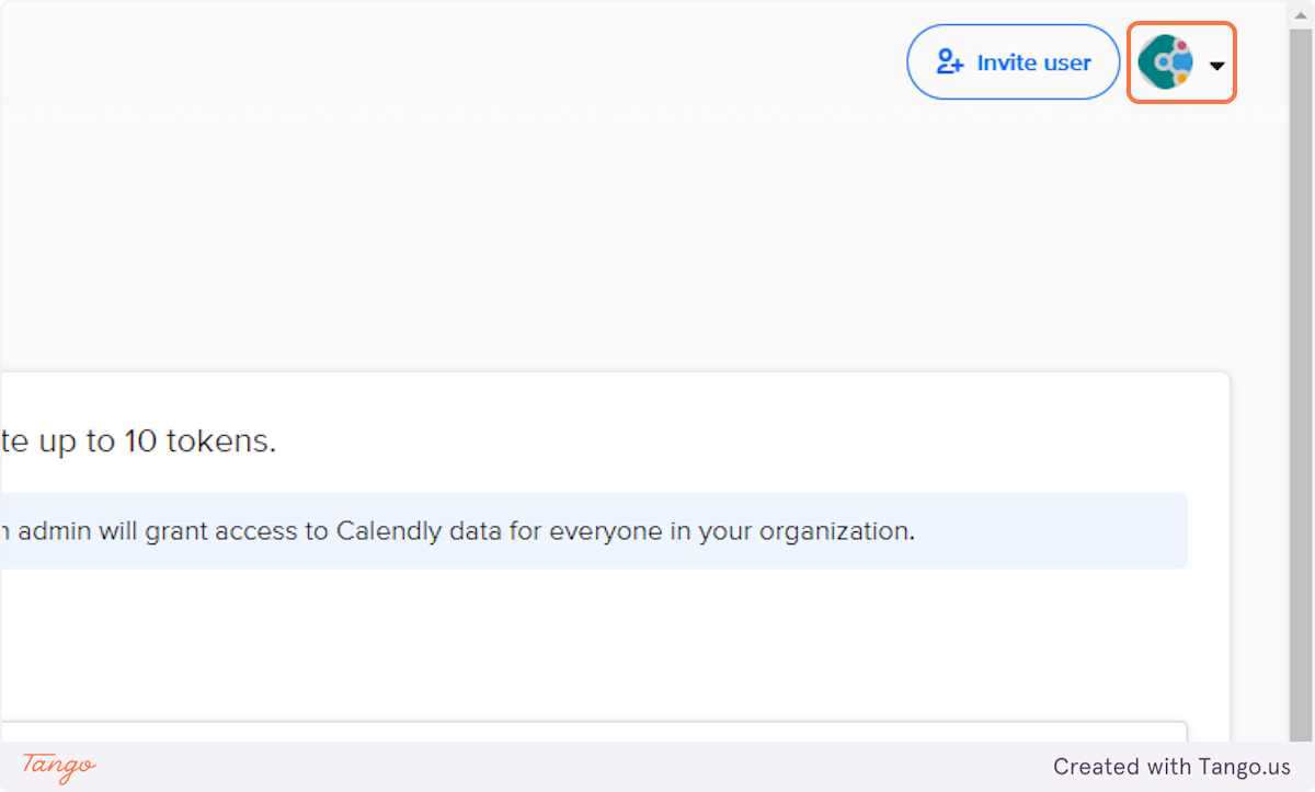 Go back to Calendly and Click on Account settings