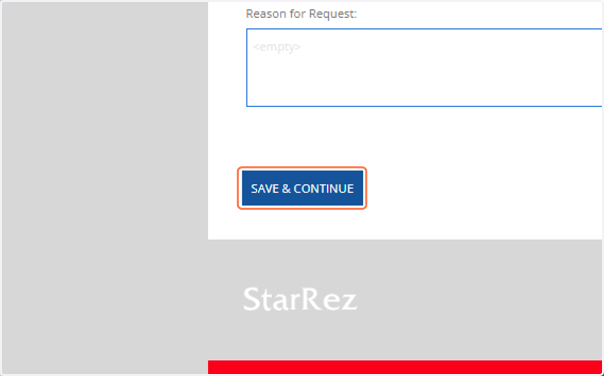 Click on Save & Continue