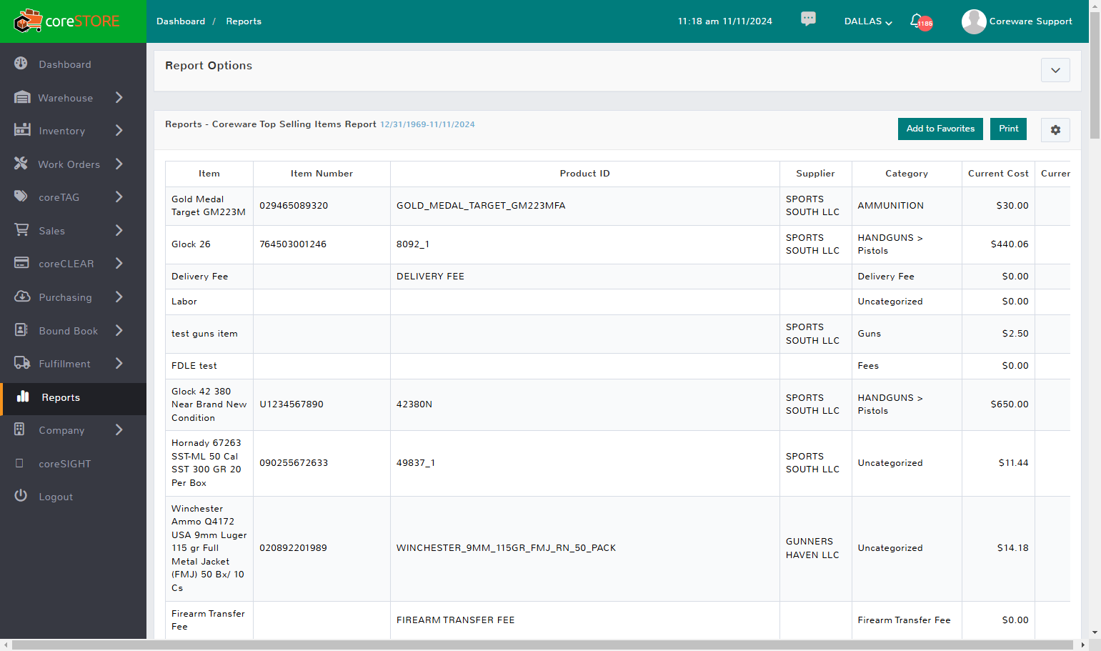 Report View