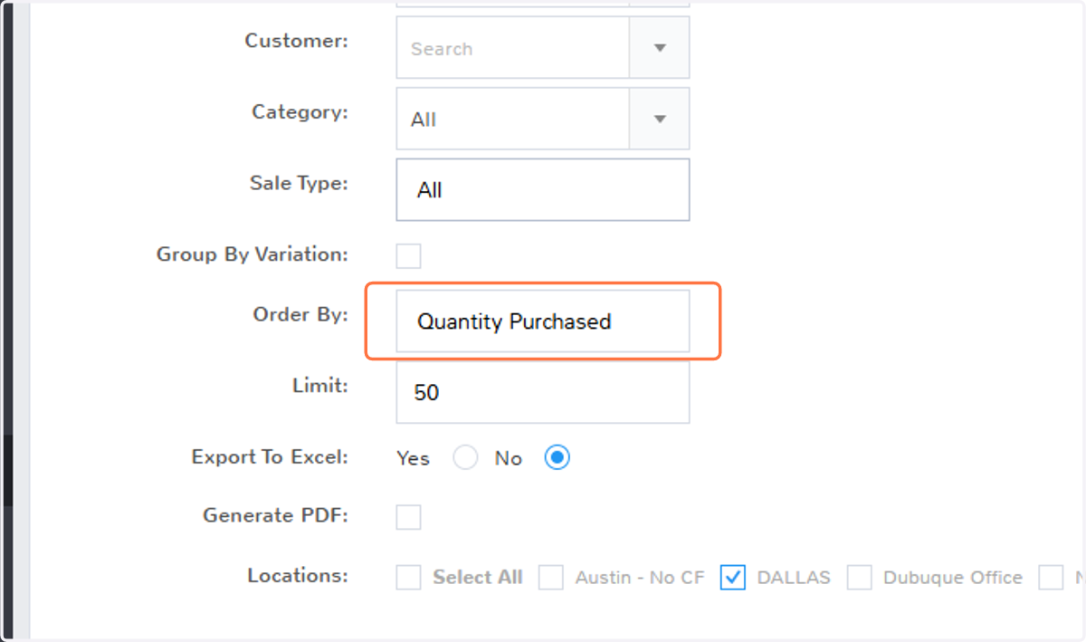 Order By
