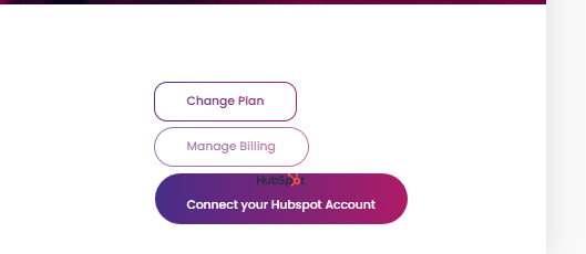 Click on Connect your Hubspot Account