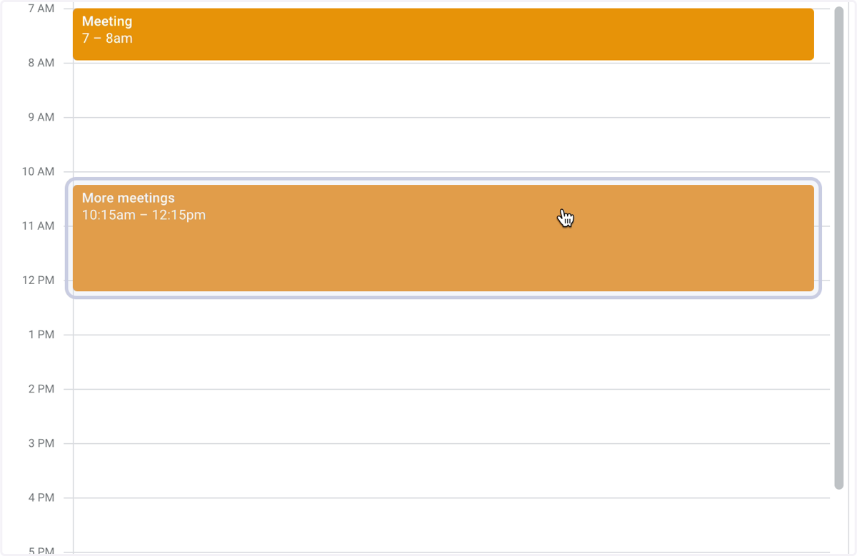 Blur content by clicking into the information you wish to redact. To unblur, click into the information again.