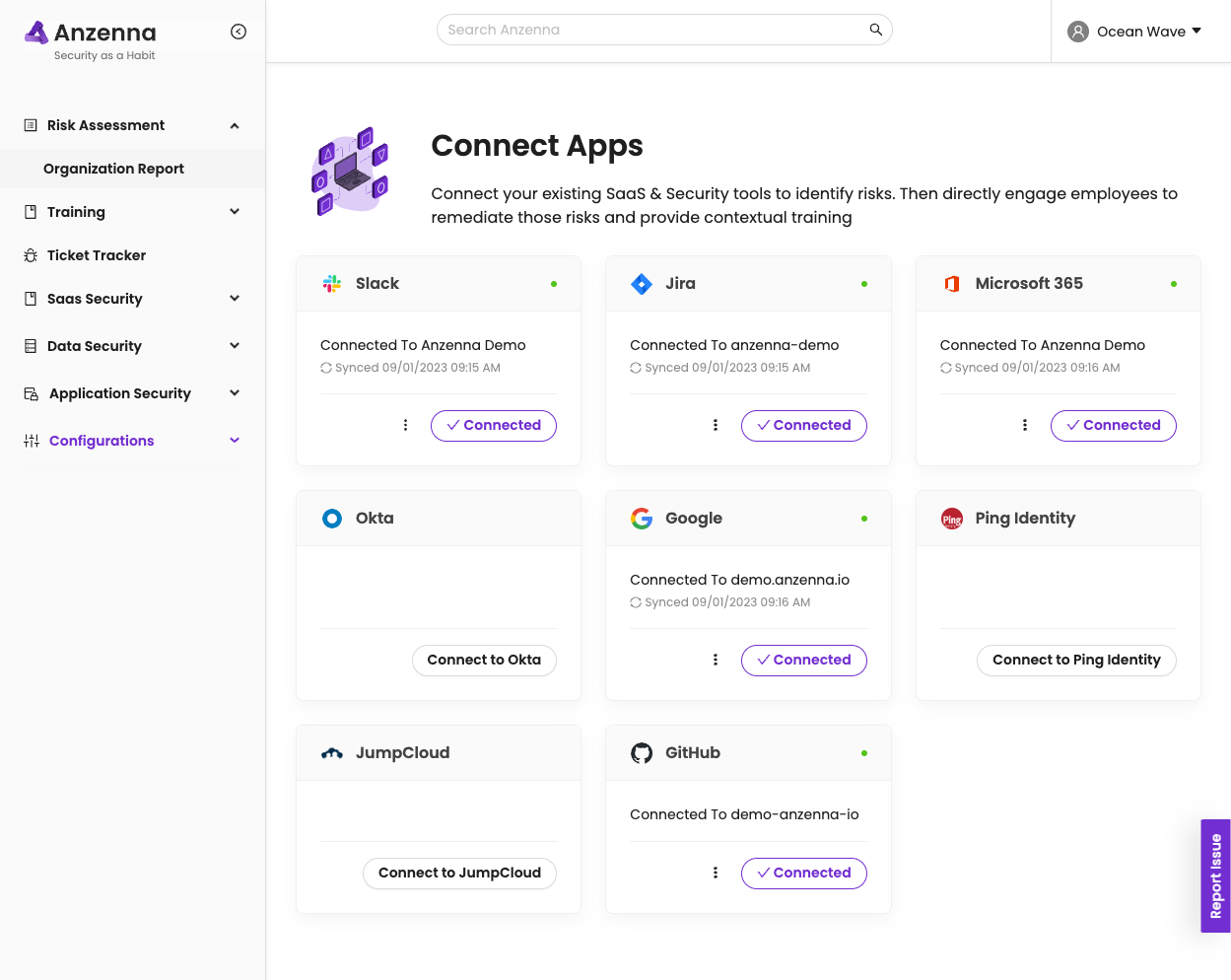 Click on Configurations