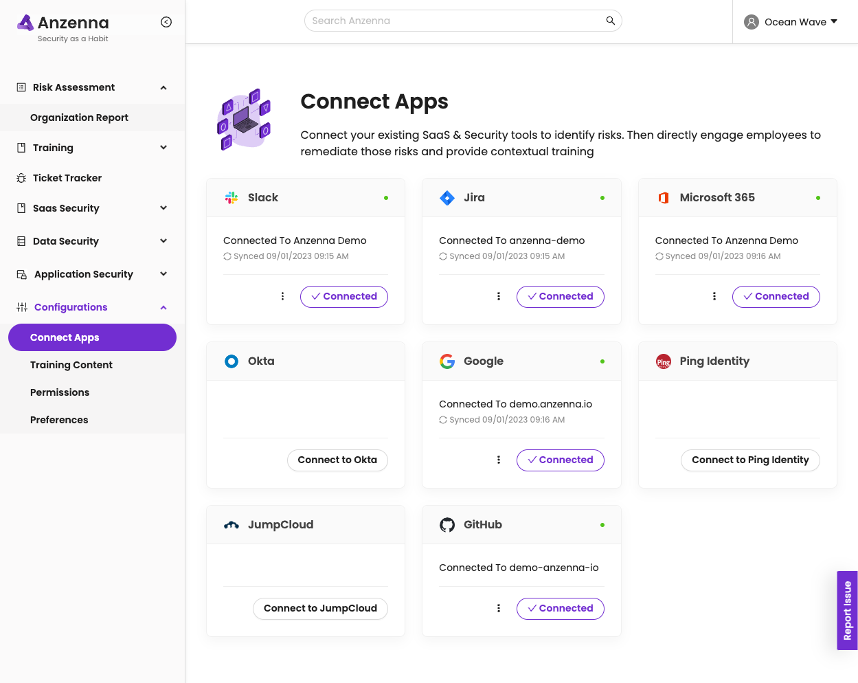 Click on Connect Apps