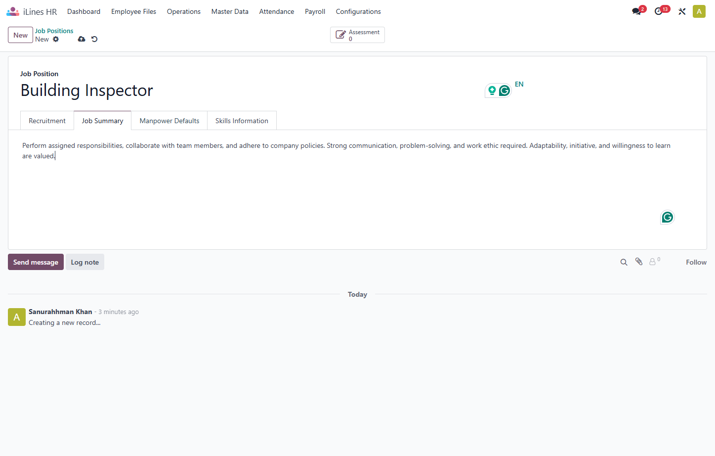 Click on To enrich screen reader interactions, please activate Accessibility in Grammarly extension settings
