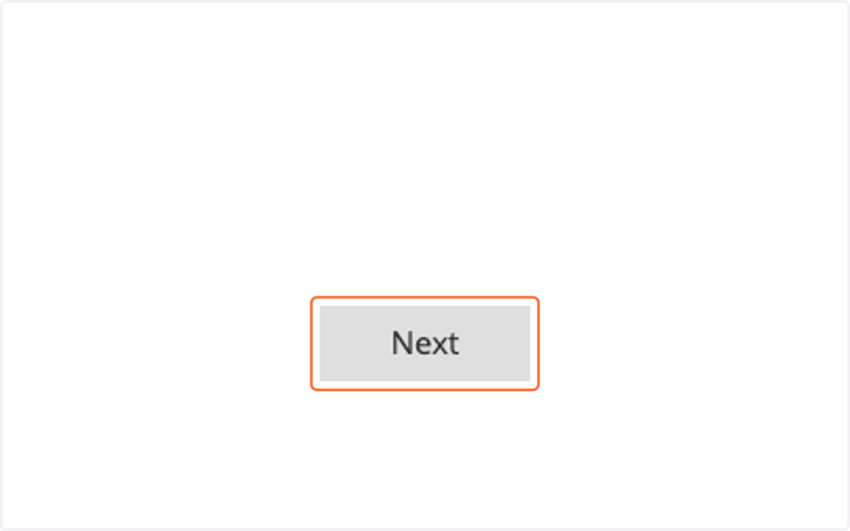 Click on Next