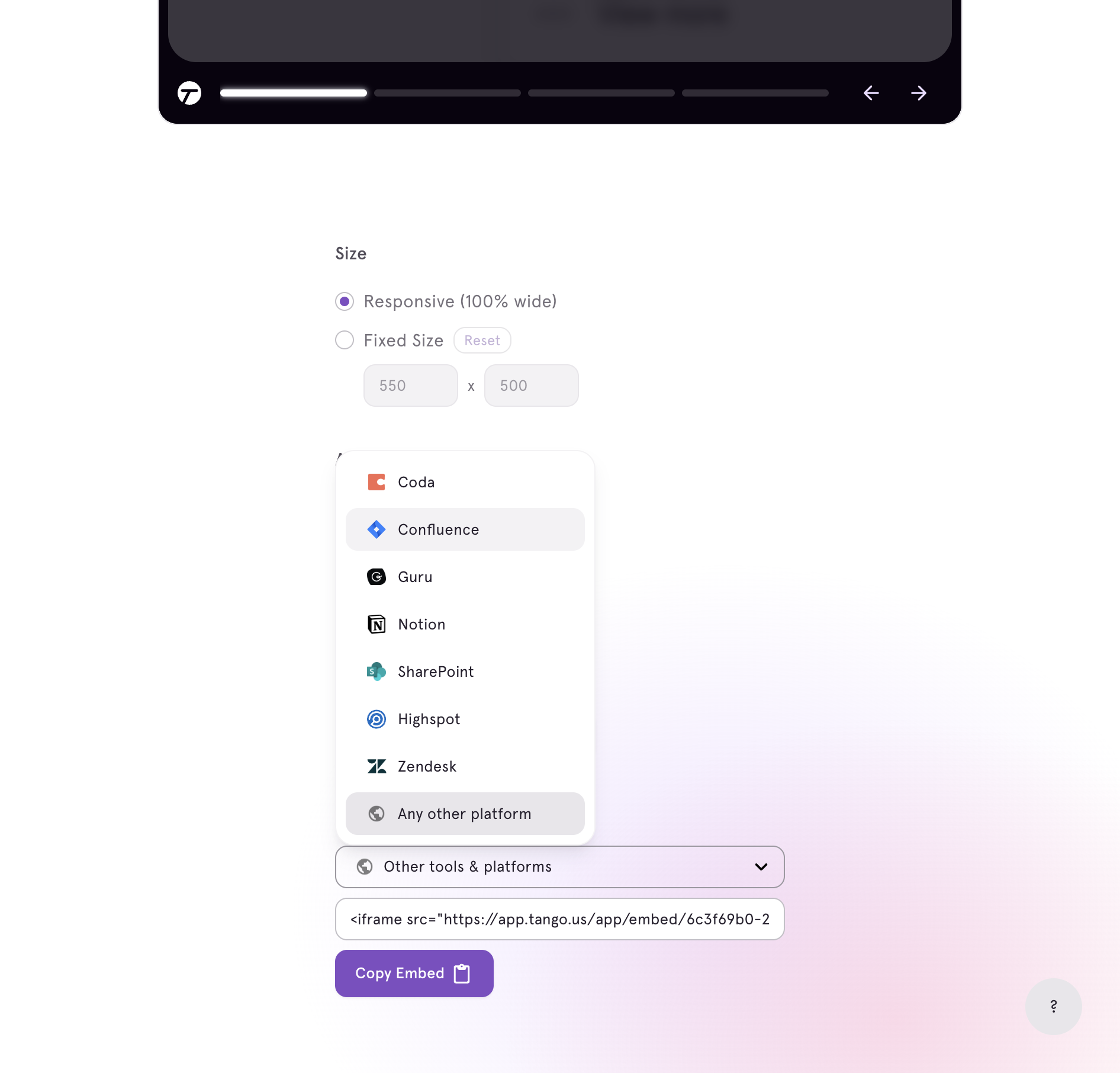 Select Confluence