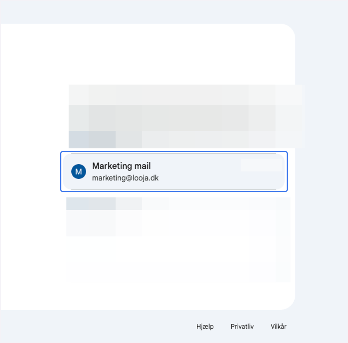 Log in with the account that owns your Google ads