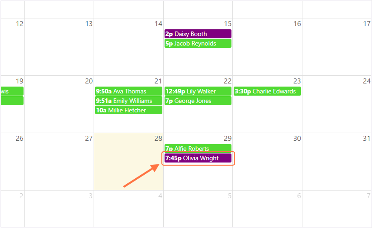 This Video appointment will now be visible on your calendar. Launch the video conference when you are ready!