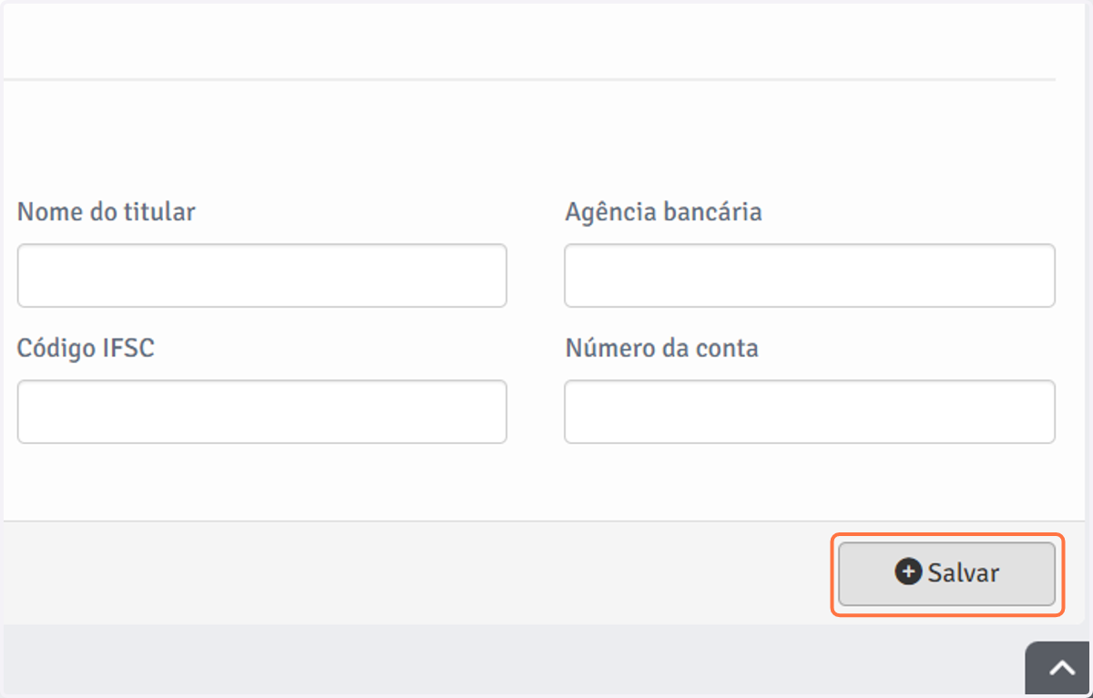 Por fim, clique no botão "Salvar" localizado na parte inferior da página.