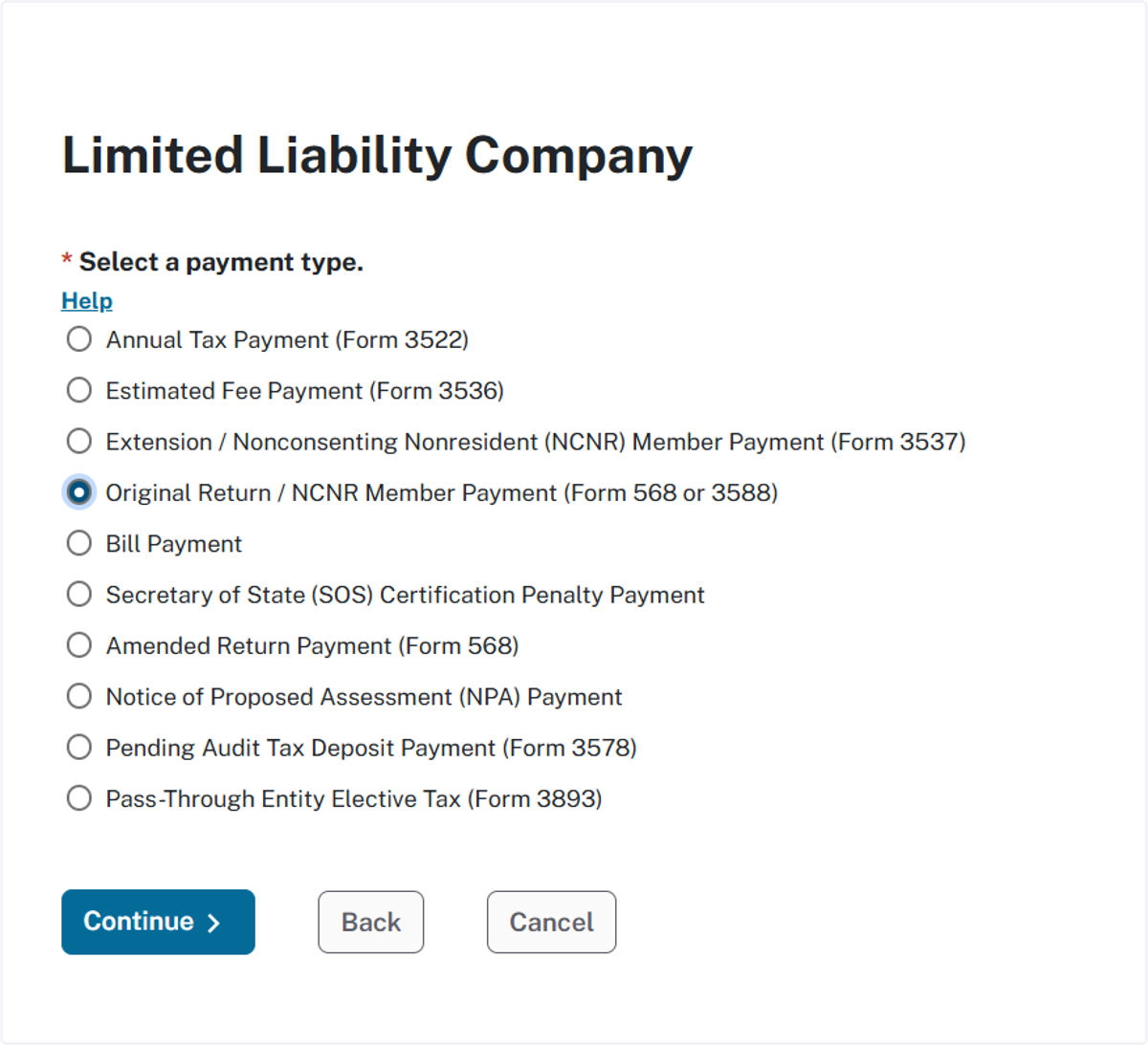 If your entity is an LLC