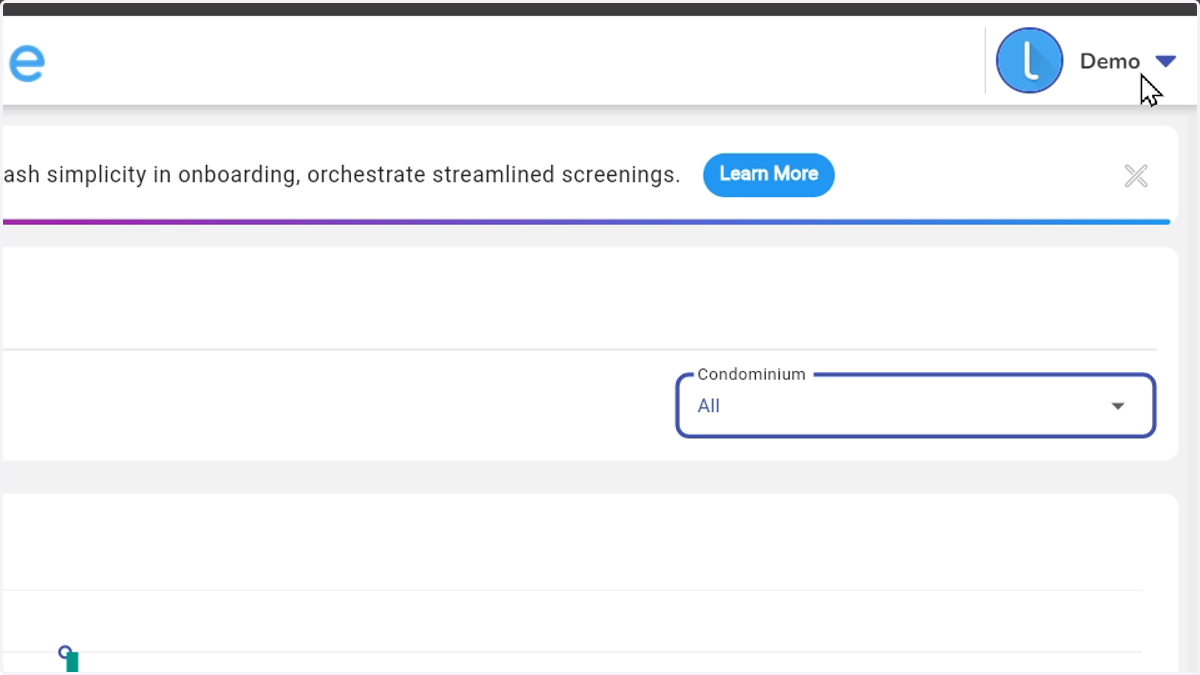 Click on your profile pic for a dropdown menu