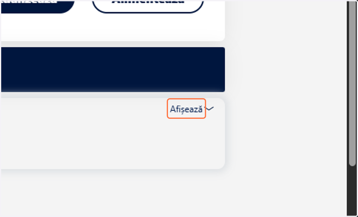 Click pe Afișează