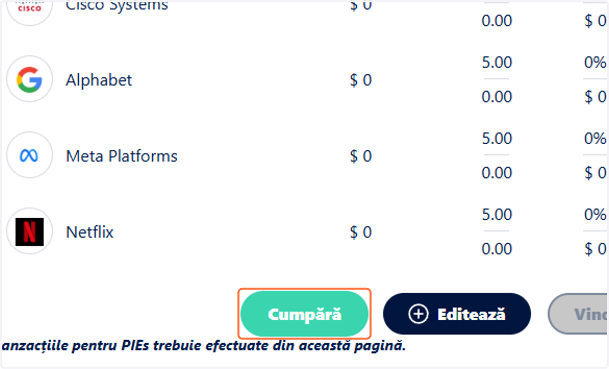 Click pe Cumpără