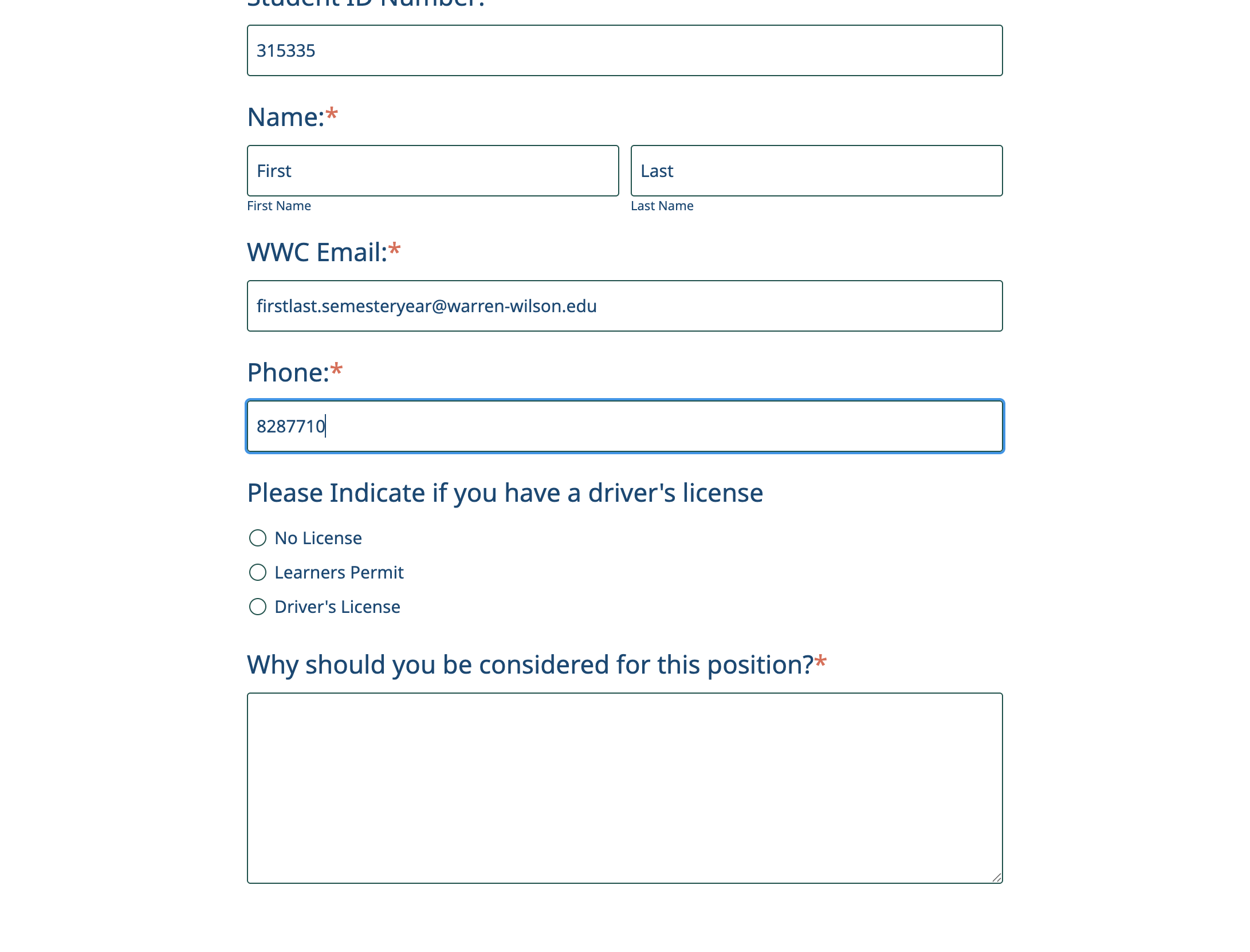 Don't forget to add your contact phone number!