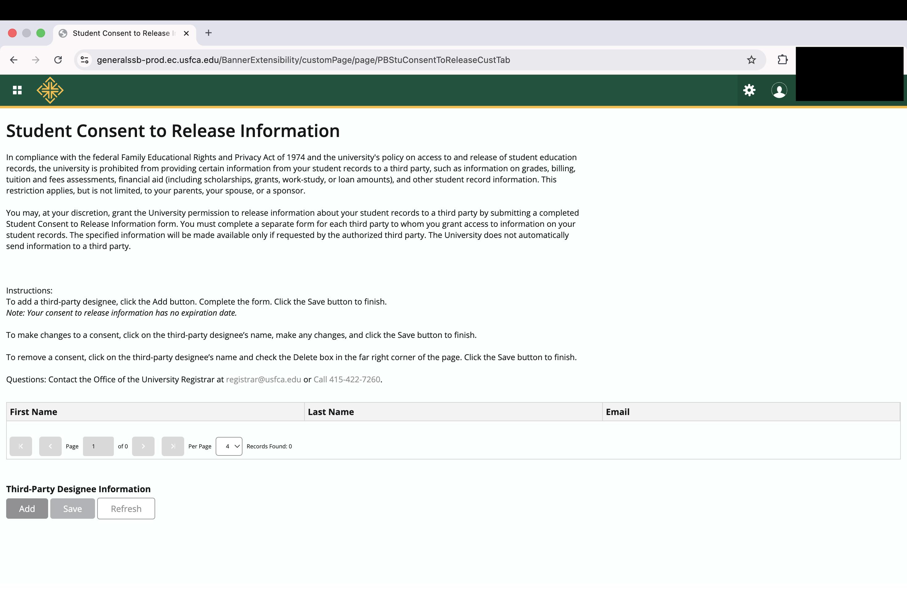 Consent to Release Information
