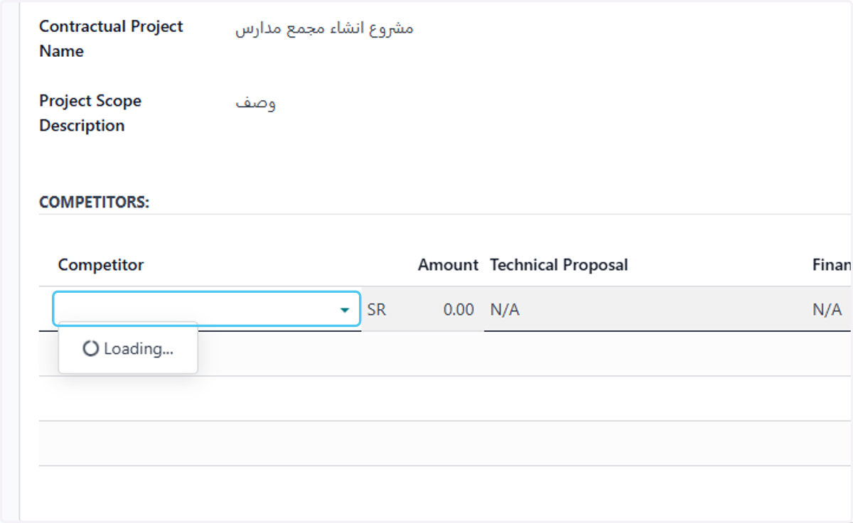 Click on dropdown trigger