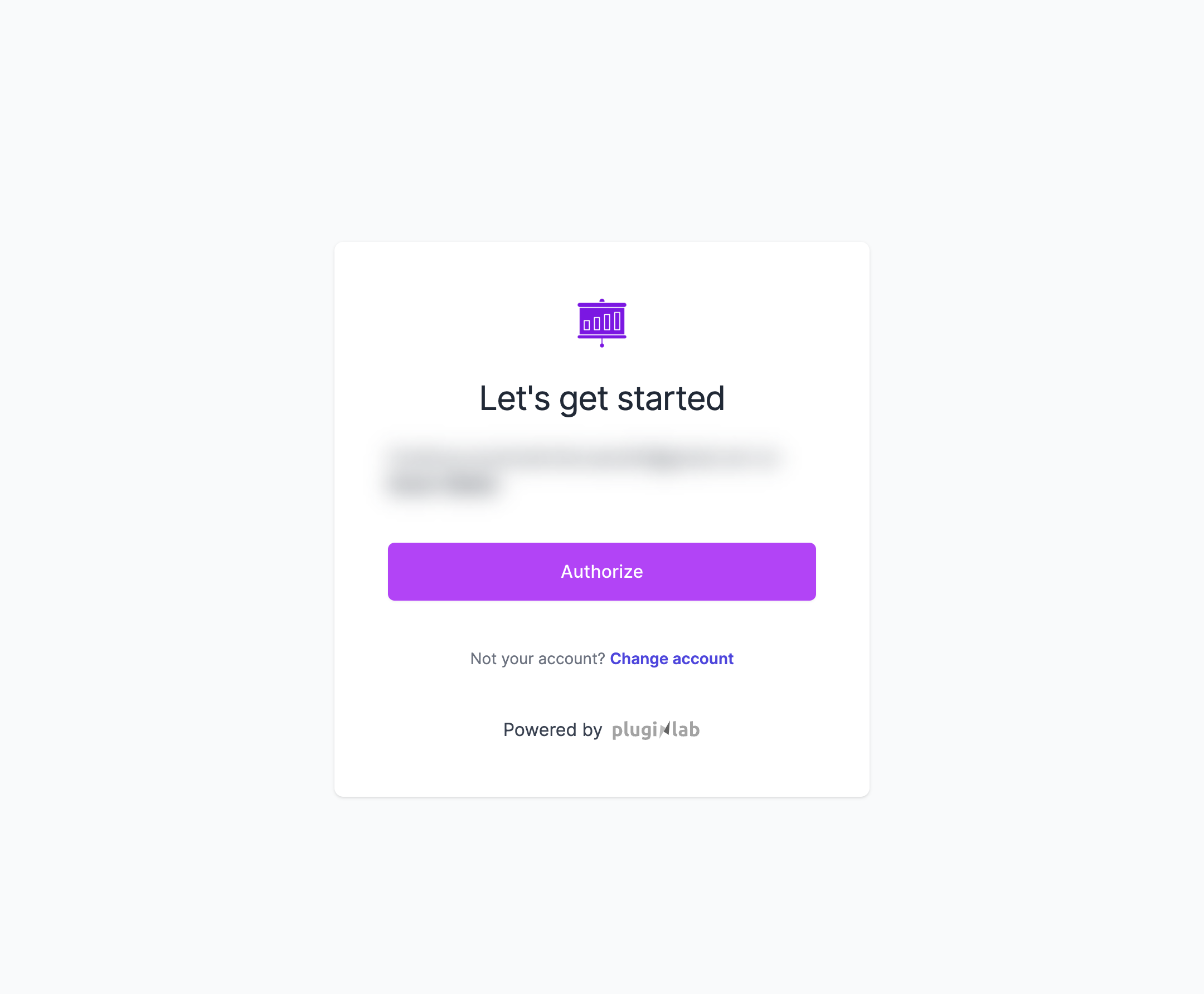Click on Authorize