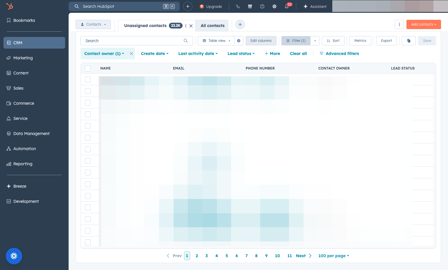 Click on Edit columns