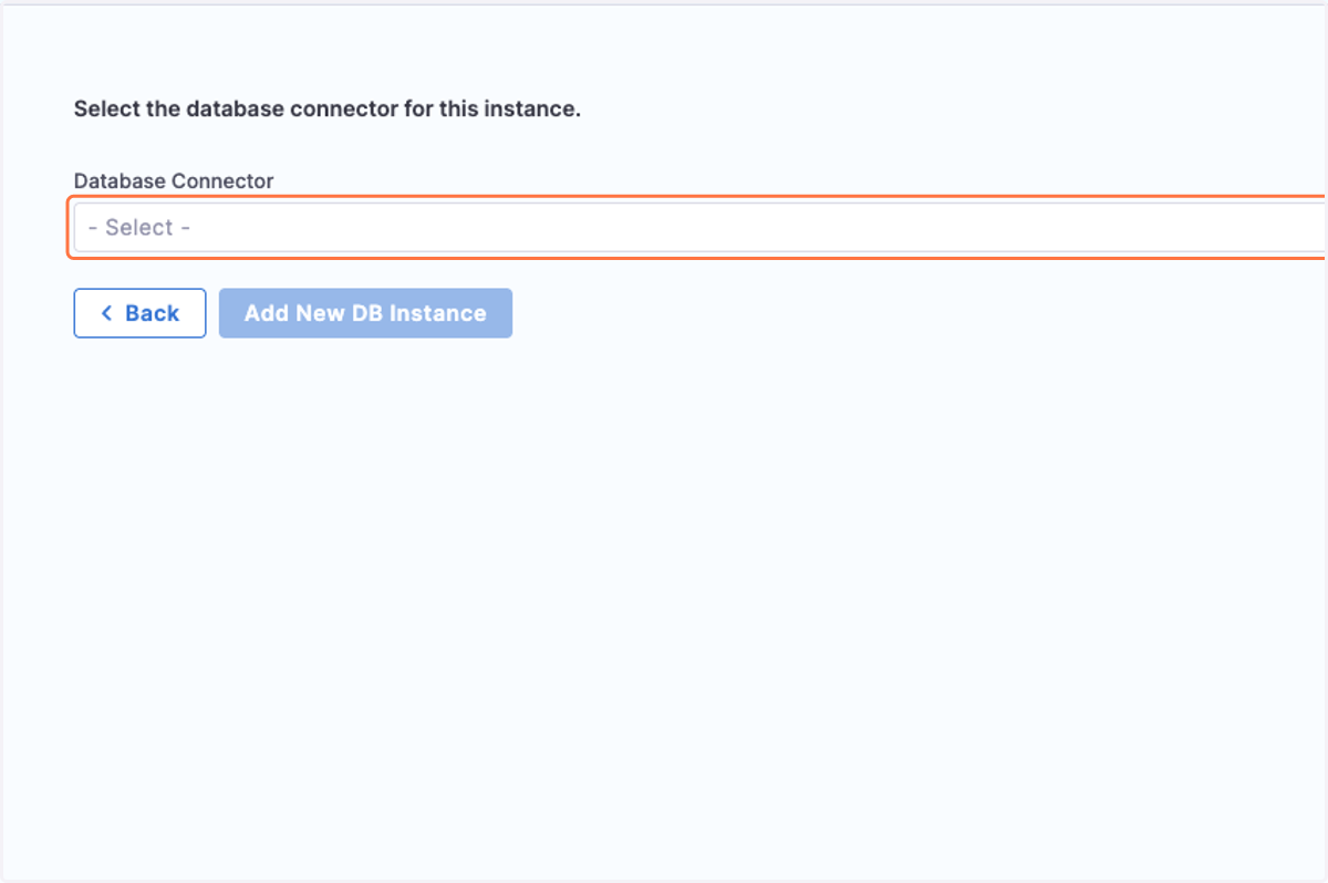 Create the JDBC Connector