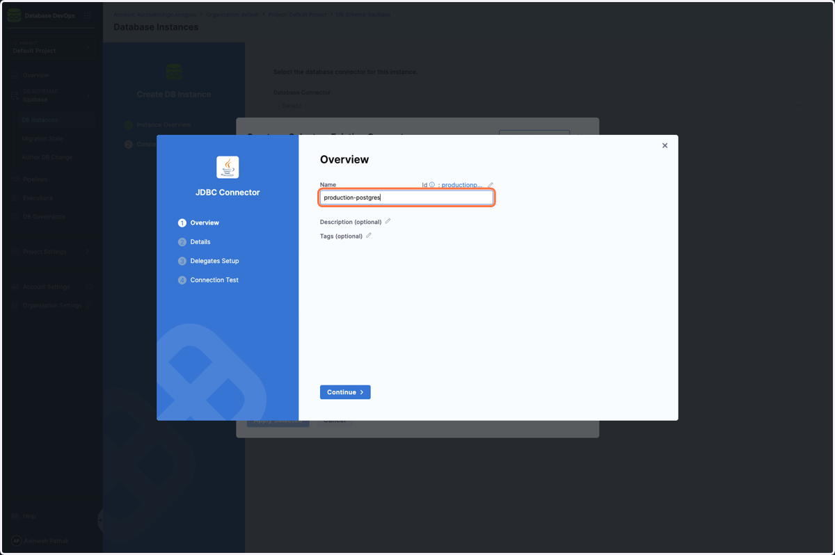 Type in text field