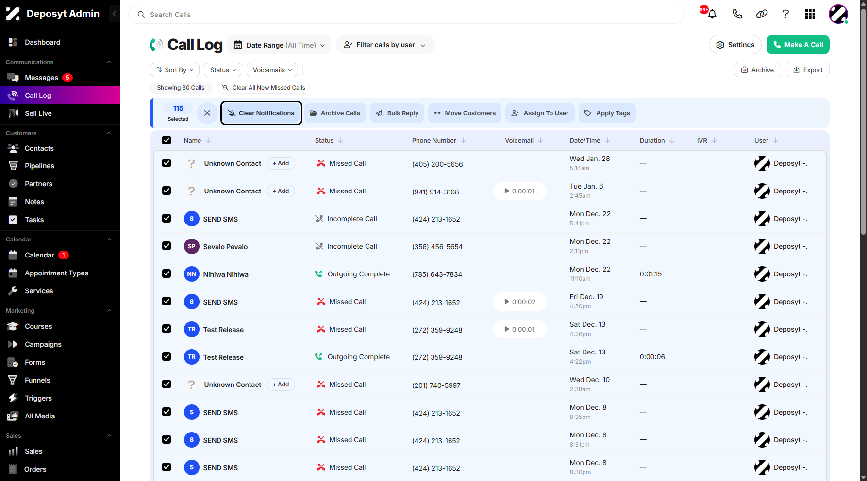 Step 6: Click on Clear Notifications to proceed.