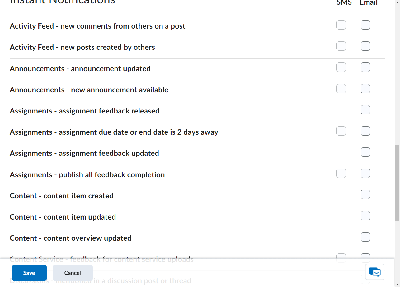 We recommend you enable notifications for "Announcements - new announcement available"