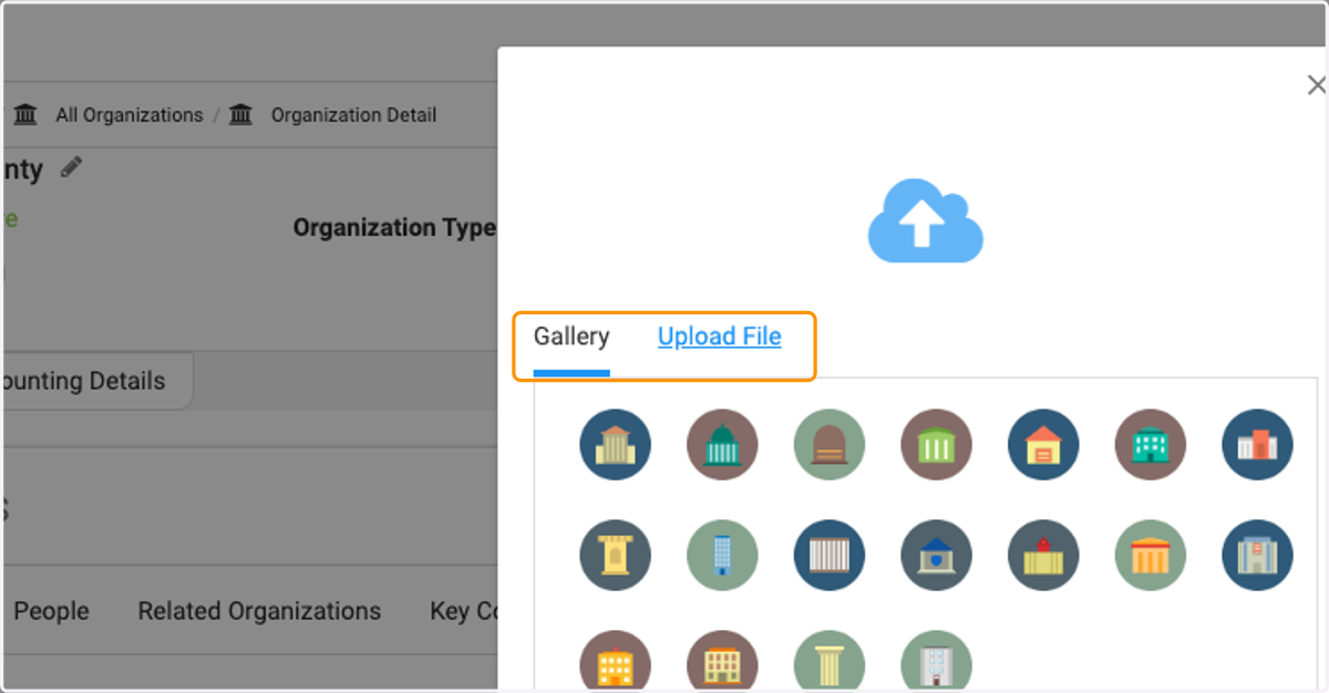 You can choose an avatar or upload your own image