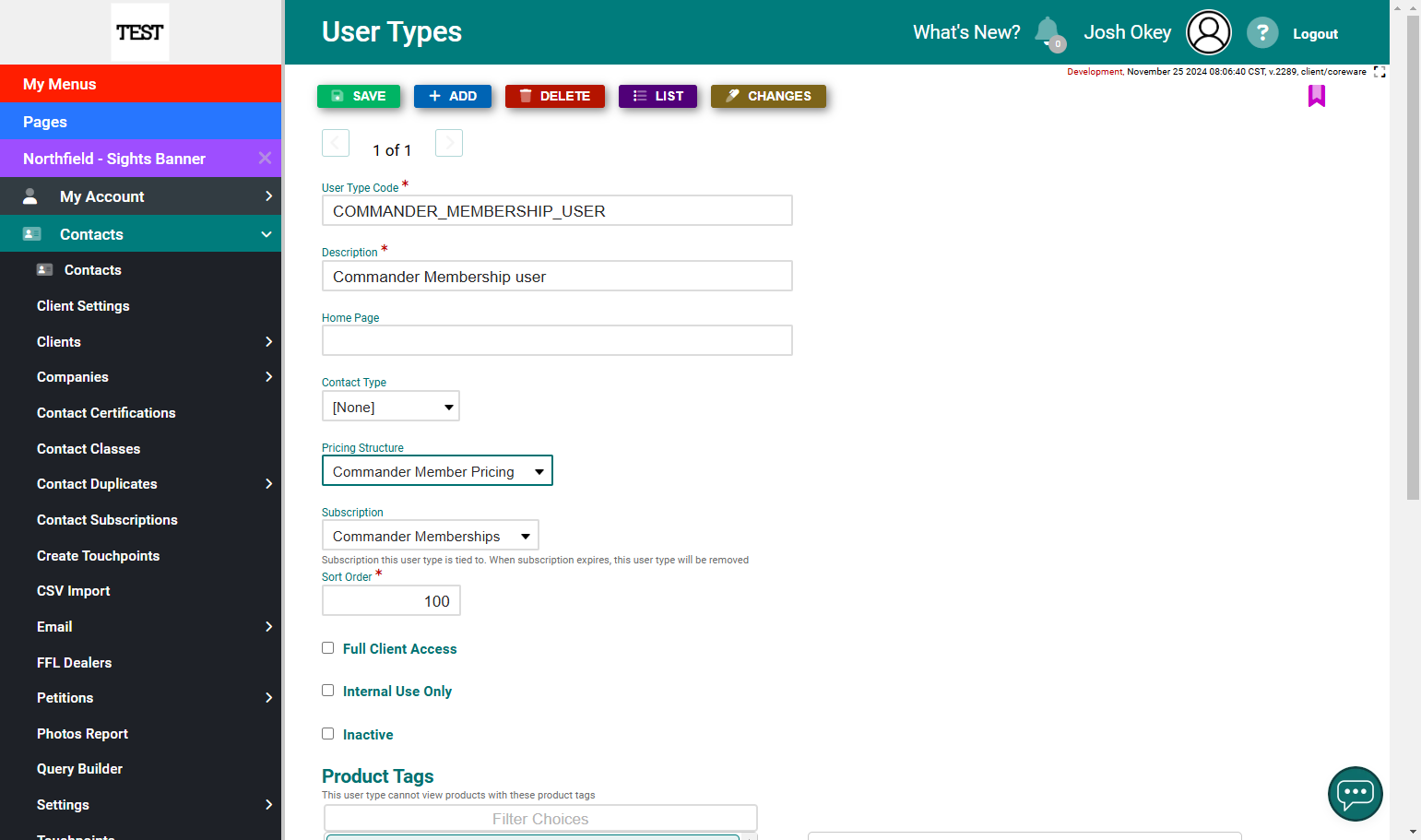 Pricing from Pricing Structure