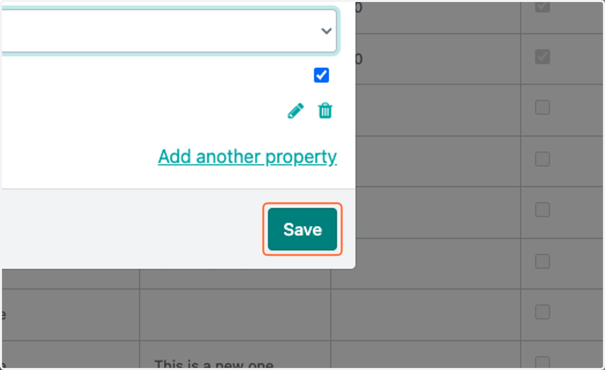 Click on Save