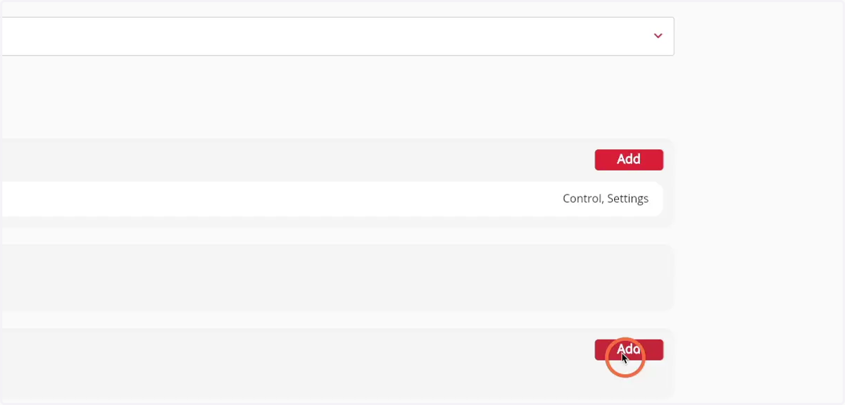 Click on 'Add' in the Additional notifications box