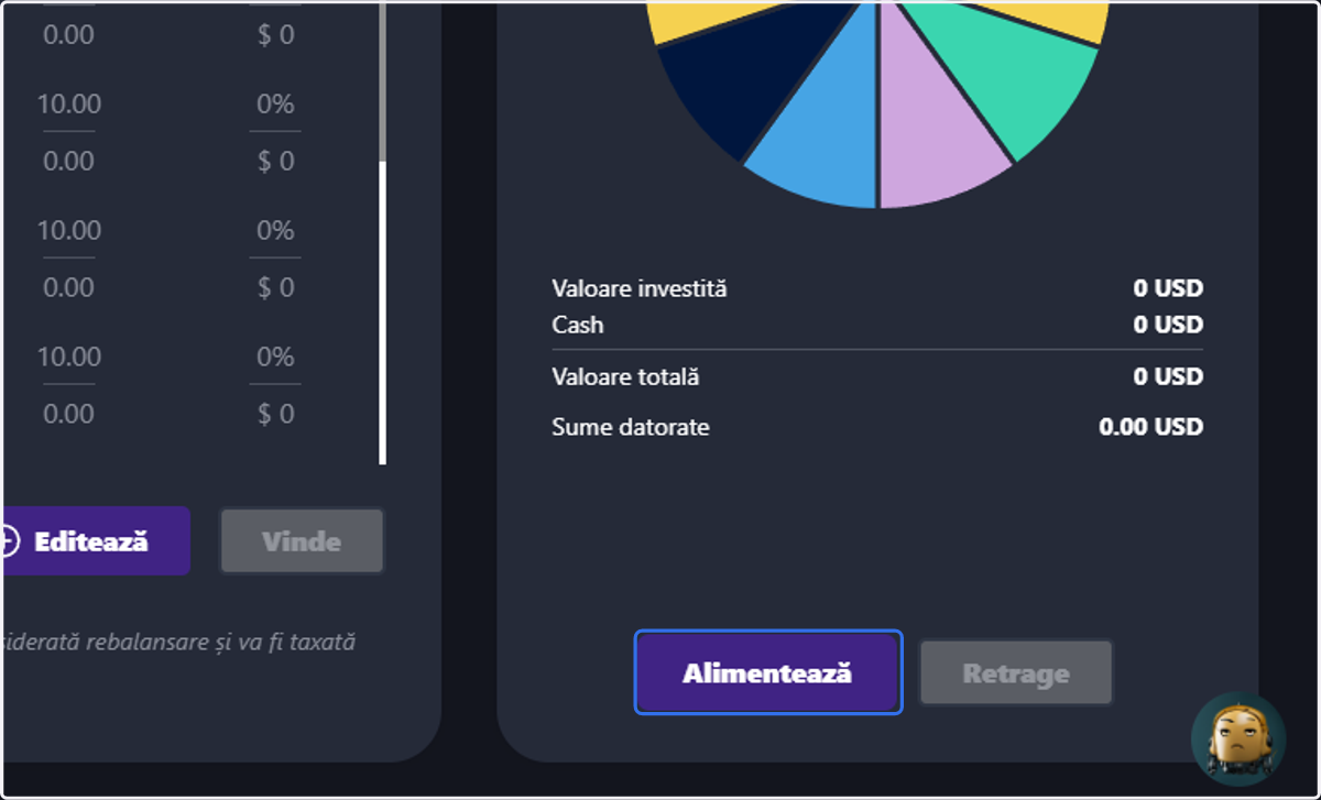 Click pe Alimentează