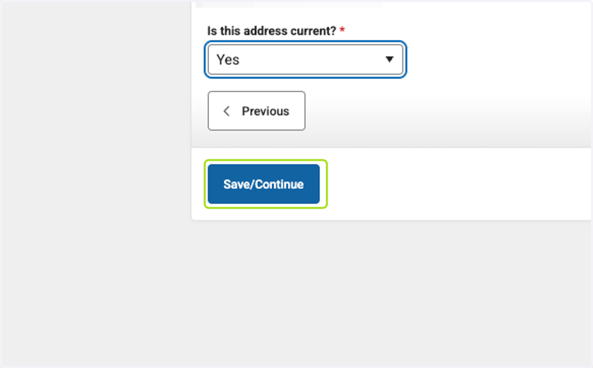 Click on Save/Continue