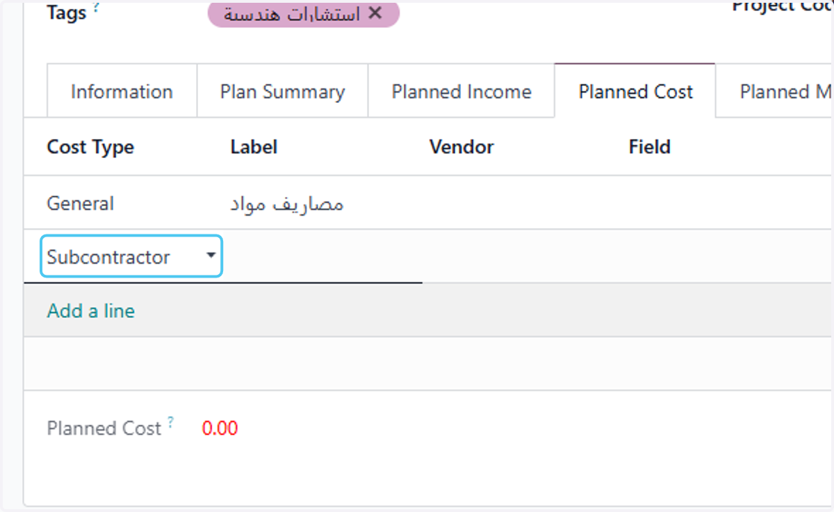 choose the cost type