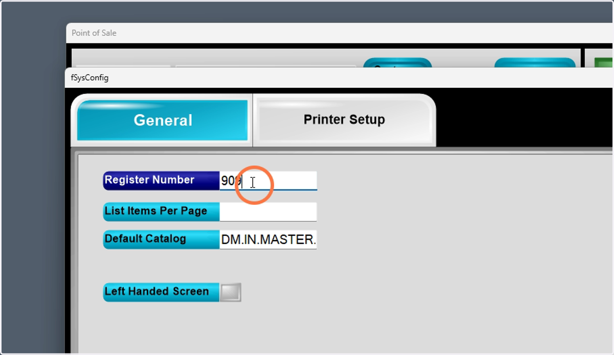 Enter a Register Number between 902-999