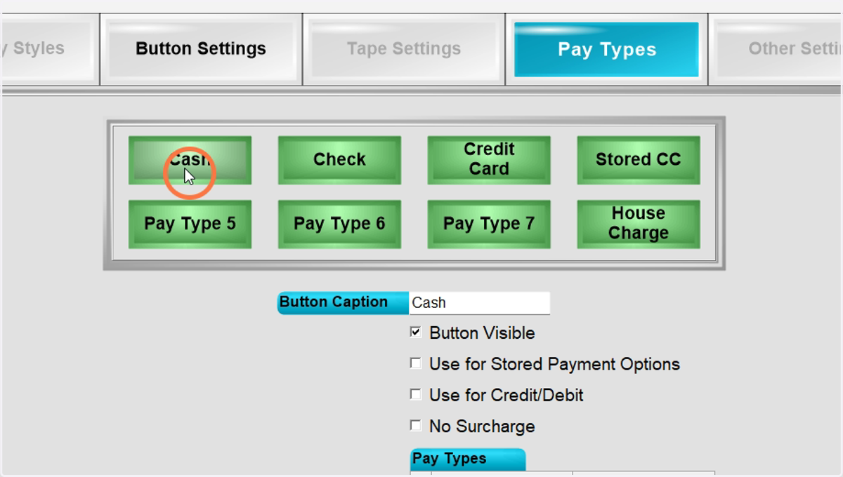 Enter each pay type