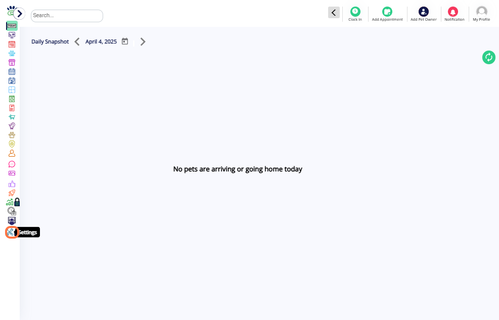 Go to "Settings"