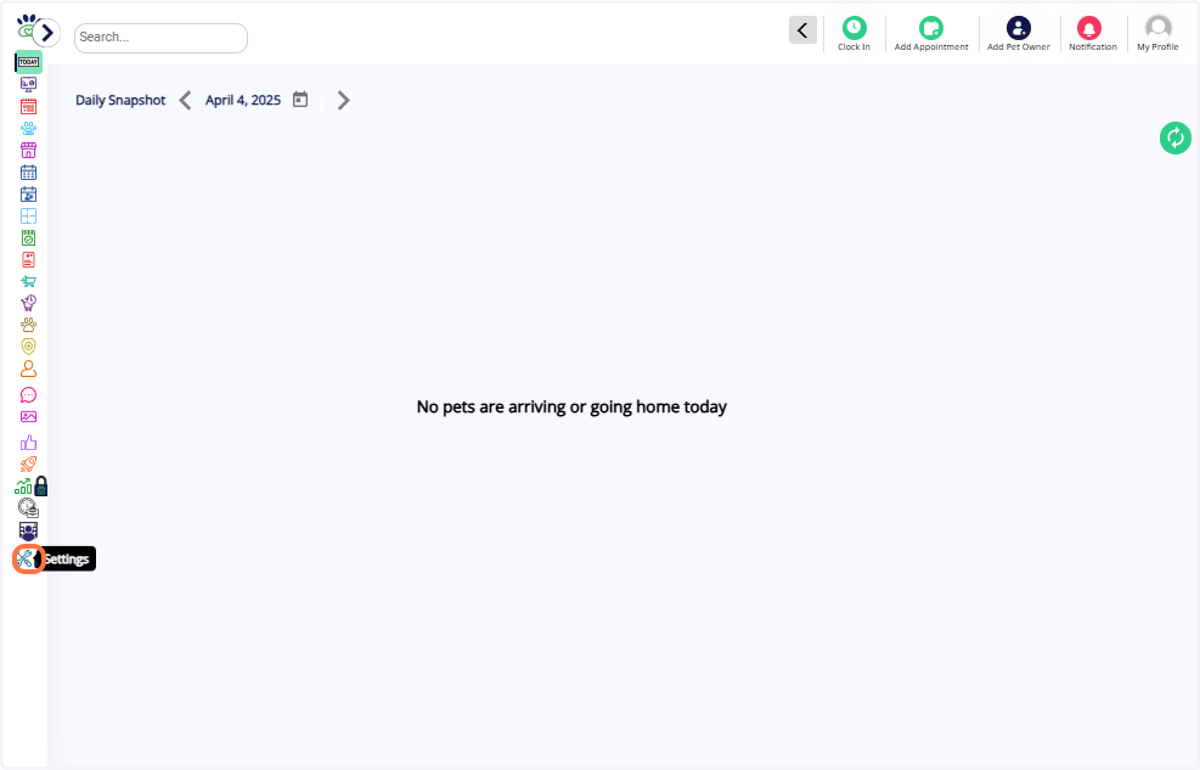 Go to "Settings"