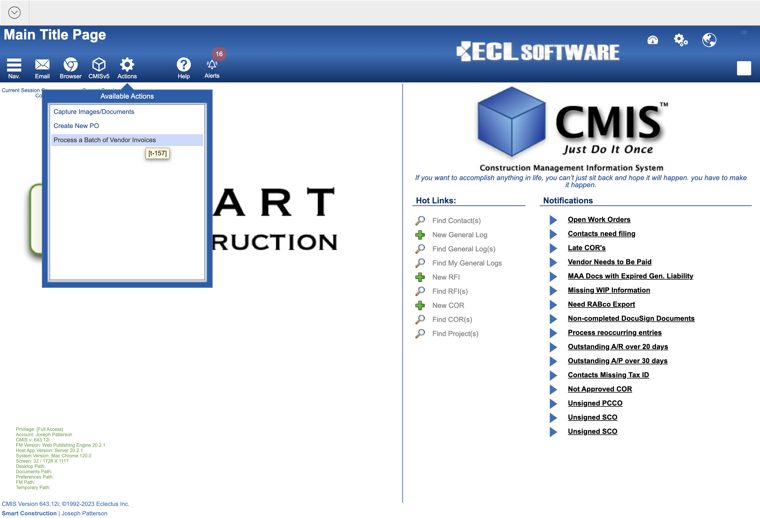 Select Process a Batch of Vendor Invoices