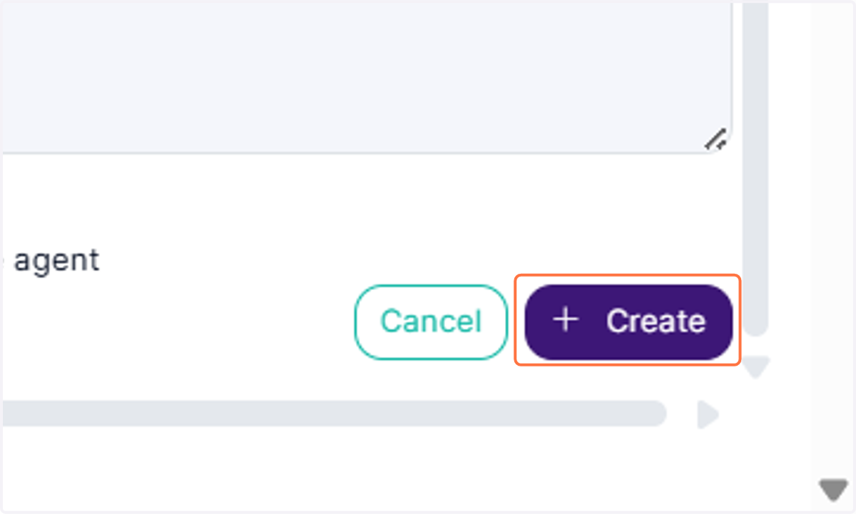 Click on Create