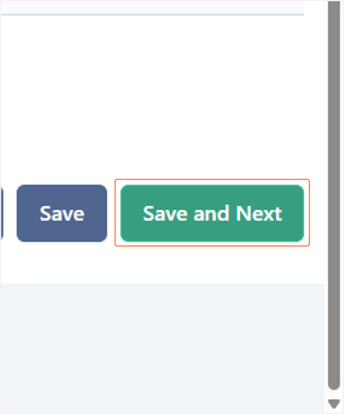 Click on Save and Next