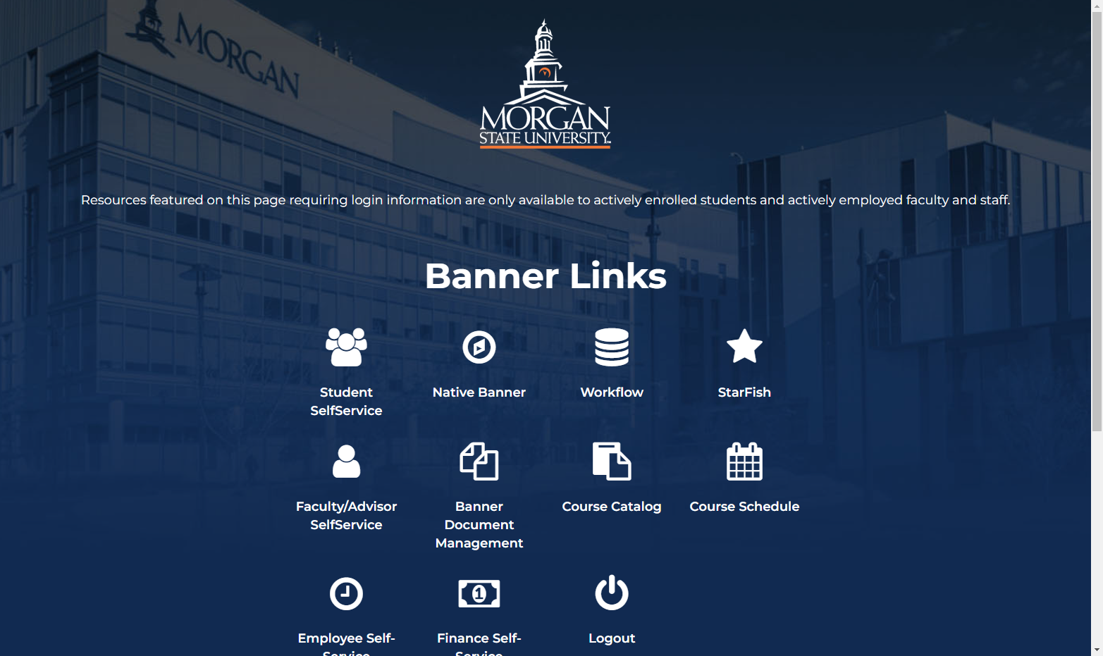 Click on Faculty/Advisor SelfService