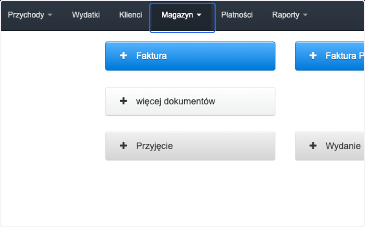 Aby stworzyć zestaw produktów, przejdź do zakładki 'Magazyn'.