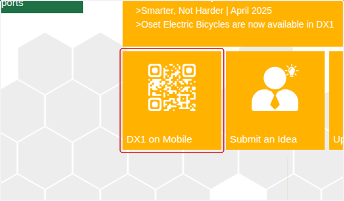 DX1 on Mobile: Access DX1 on Your Mobile Device