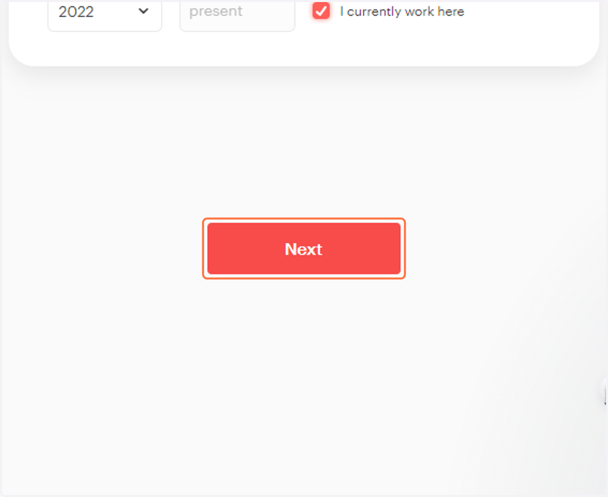 Click on Next