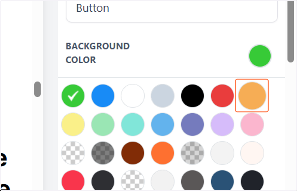 Click on your new colour