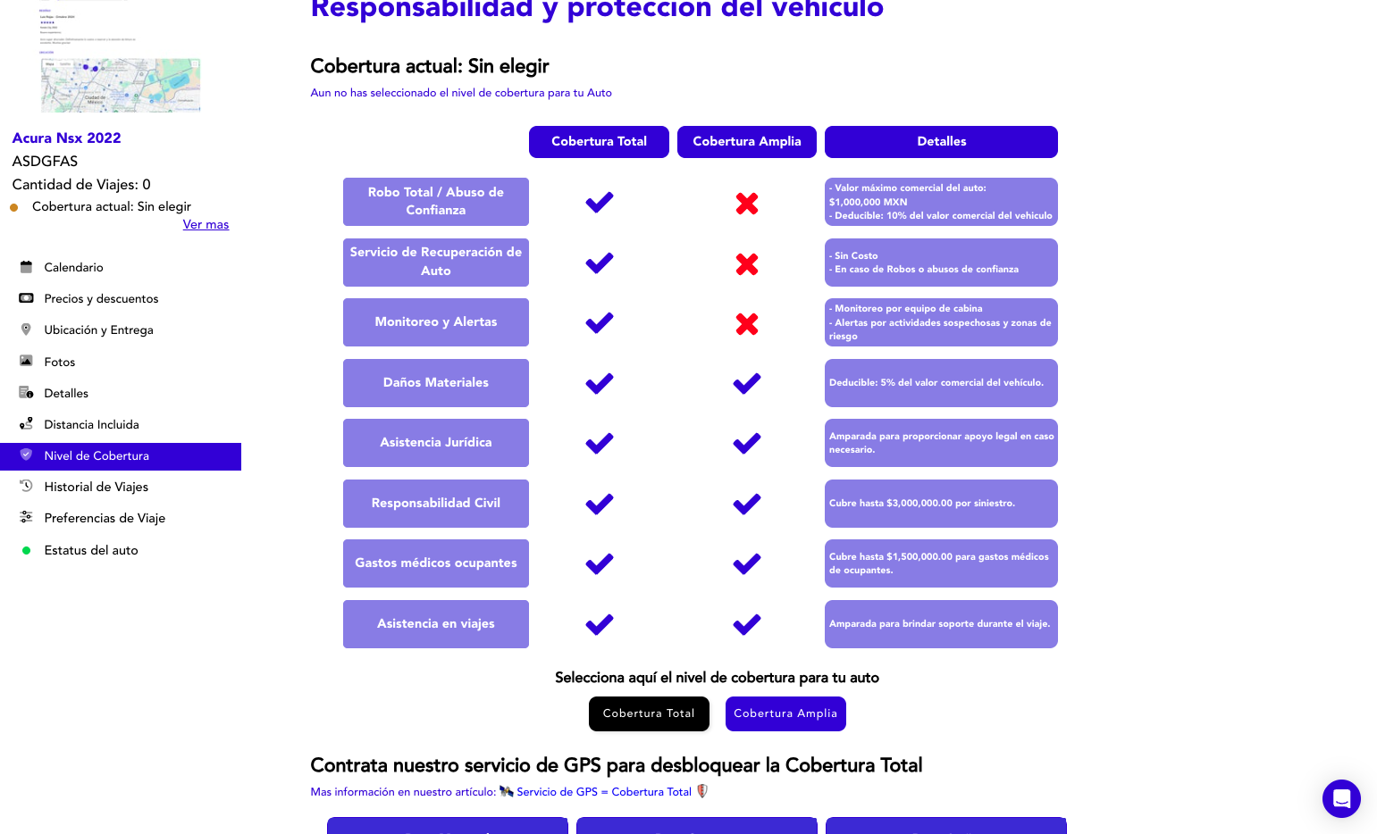 Click on Cobertura Total