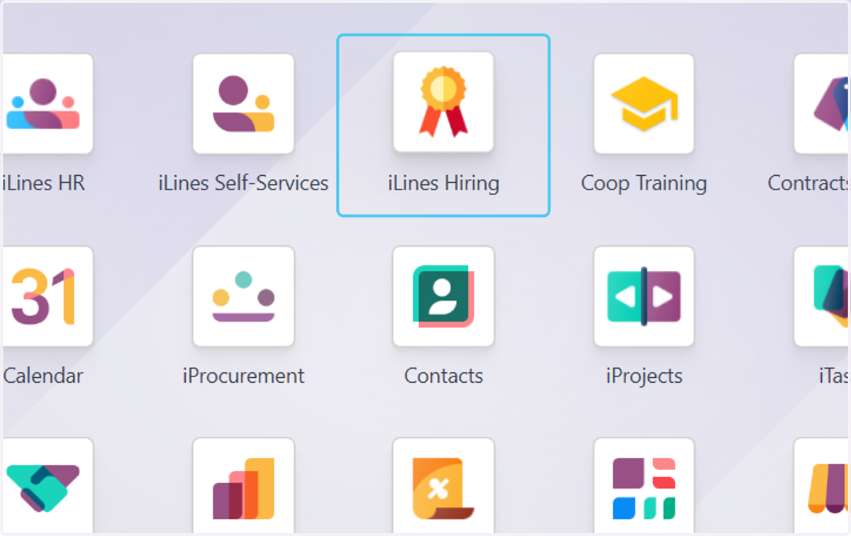 Click on iLines Hiring