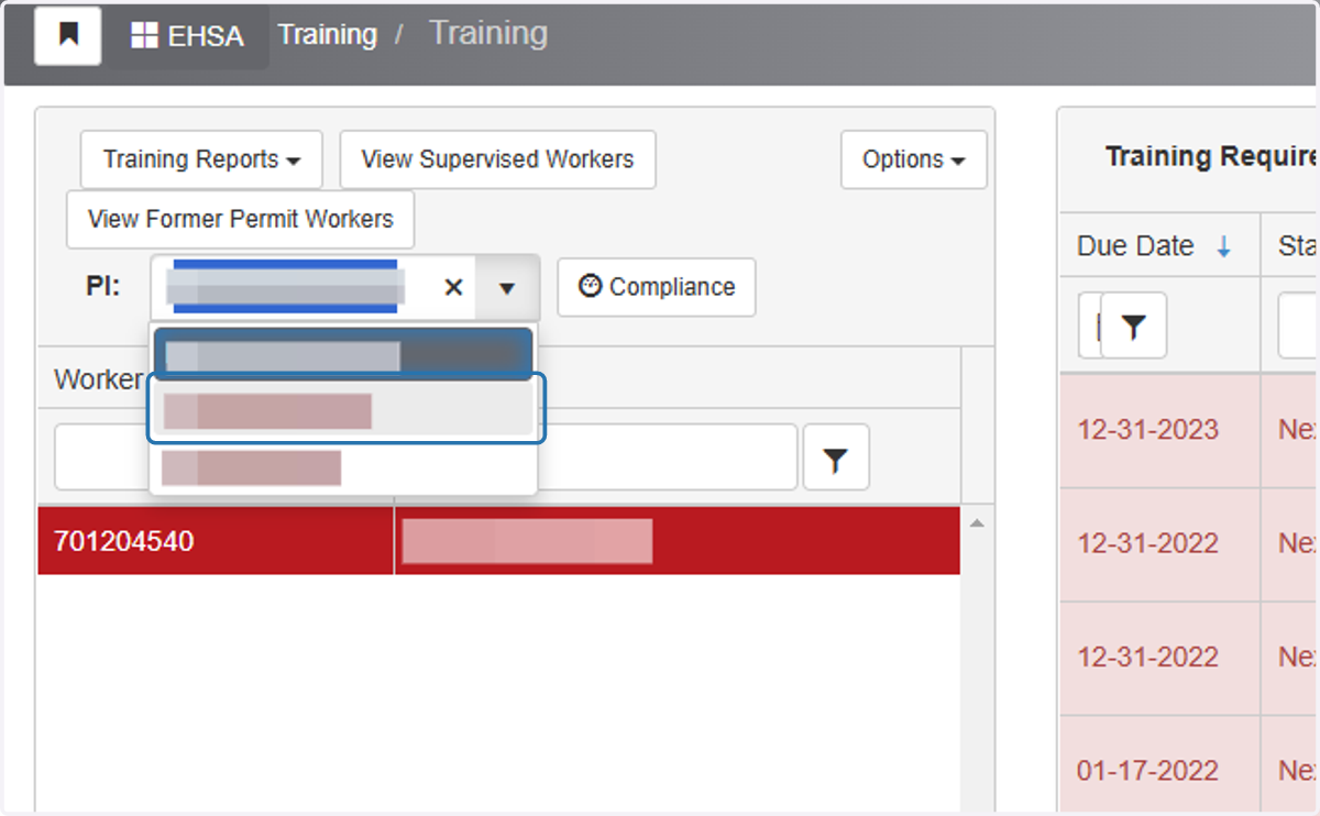 If your lab has multiple PIs, please select the PI of interest in the "PI" field.